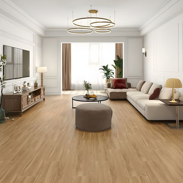 Lames PVC clipsable - sous couche intégrée 6 mm - natural wood- Dimension L122,4 cm x L18,3cm