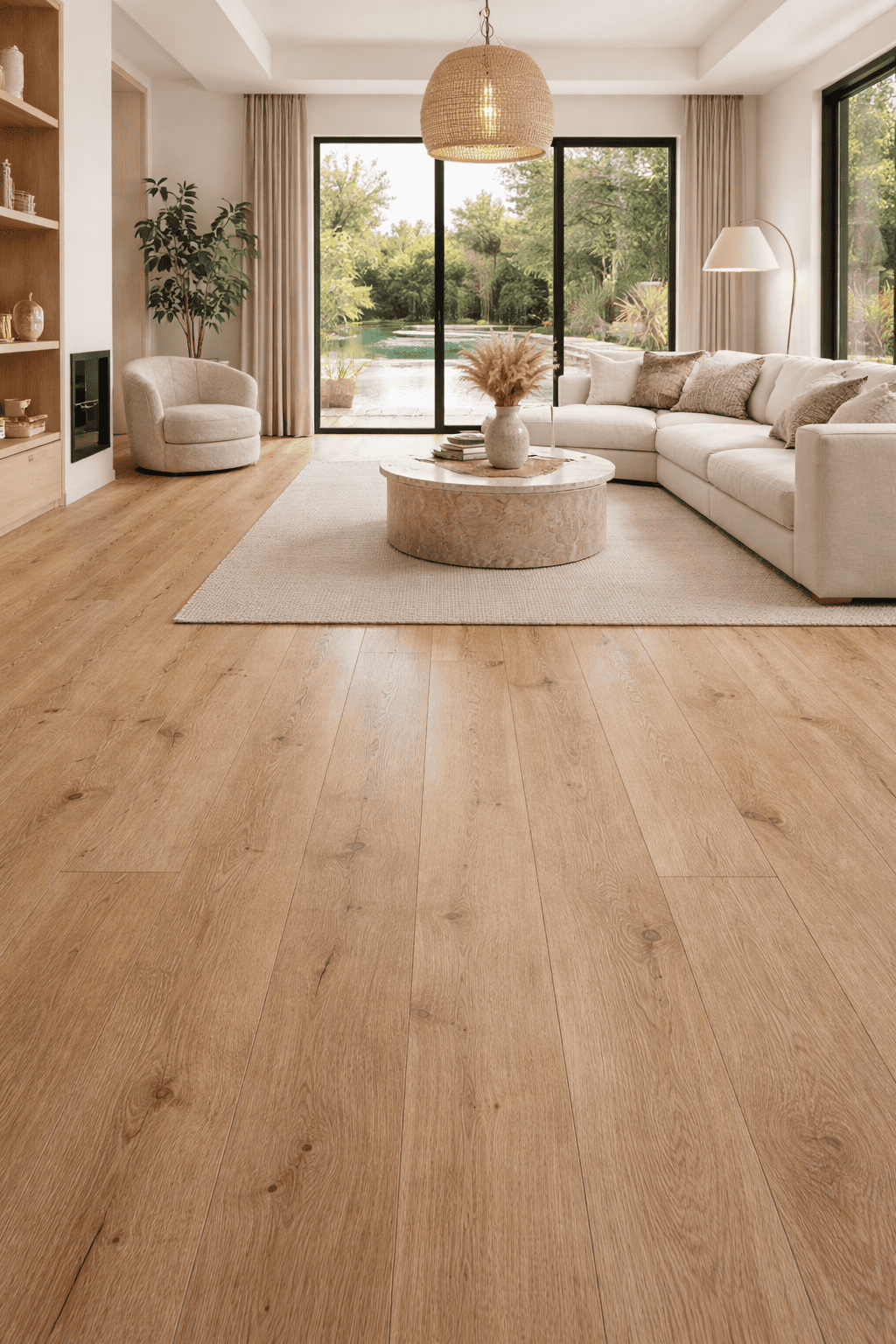 Lames SPC PVC 5 MM Clipsables - Sol Vinyle Rigide - Haute Résistance