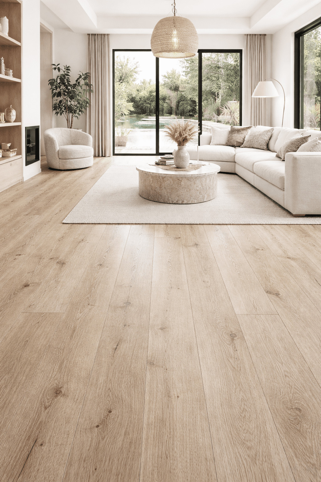 Lames SPC PVC 5 MM Clipsables - Sol Vinyle Rigide - Haute Résistance