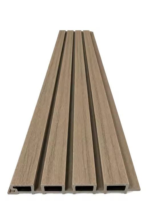 Bardage claire-voie composite DIHWAT XL – 219 × 26 × 2 900 mm | Haute qualité  Teak
